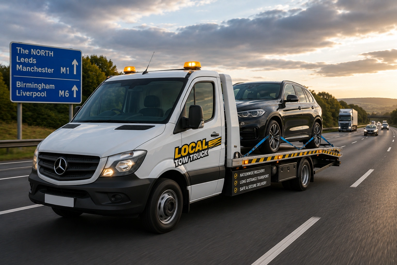 Local Tow Truck sprinter recovery truck